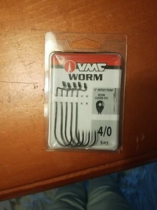 VMC Worm 4/0 5 Pcs - Picture 1 of 4