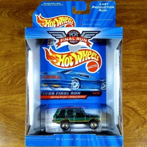 Hot Wheels Vintage Final Run Series Range Rover Metallic Green Real Riders 1999 - Picture 1 of 3