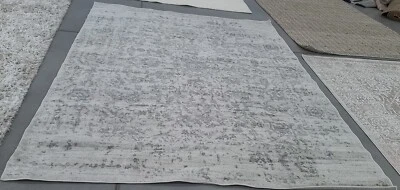 Alfombra manchada PLATA/MARFIL 8' X 10', precio reducido 1172760632 MAD603G-8 Foto 1 de 4