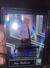 2007 Elite Extra Edition Jerry Tarkanian Auto #111/144 UNLV Rebels HOF COACH🏆