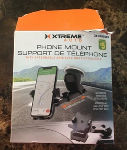 *X-Treme Auto Phone Mount with Extendable Arm - Photo 1 sur 2