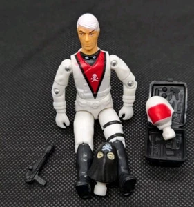 GI Joe Black Major Custom Baron IronBlood Cobra Commander Unmasked Red Shadow 83 - Picture 1 of 3