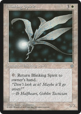 BLINKING SPIRIT #118 Rare ⎜ Ice Age ⎜ 1995 MTG Card HP/Good ⎜ SALE: 25% Off 3+