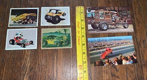 6  MONOGRAM TRADING CARD TOM DANIEL MODELs Postcards S’cool Dune Rat Red Baron T