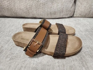 Sandalias Michael Kors Myla Logo talla 9,5 - Imagen 1 de 6