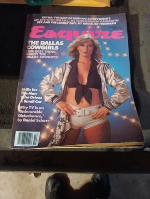 October 1977 Esquire Magazine For Men Vintage The Dallas Cowgirls RARE, As Is! - Image 1 of 4