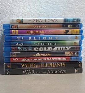Blu-Ray Pre-Pre-owned Movie Lot 10 For $25 Free Shipping.  - Picture 1 of 3