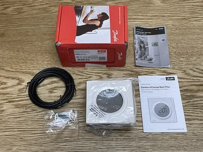 Danfoss ECtemp Next Plus UFH Programmable Room Thermostat 088L0121 - Brand New - Image 1 of 4