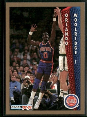 1992-93 Fleer #71 Orlando Woolridge - Image 1 of 2