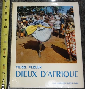 Dieux D' Afrique (God of Africa) Pierre Verger in French 1950's rare cover - Foto 1 di 19