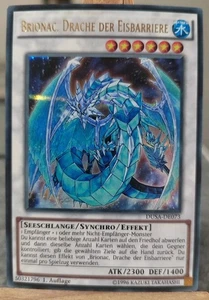 BRIONAC, DRACHE DER EISBARRIERE - DUSA-DE073 Ultra Rare 1. NM Synchro 6⭐ Edison - Bild 1 von 2