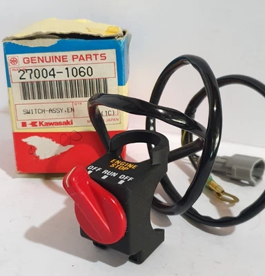 Interruptor de parada del motor Kawasaki 27004-1060, se adapta a KDX200 1989-1991 Foto 1 de 3