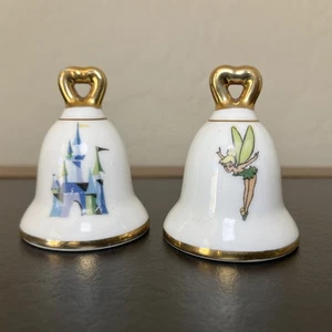 "Coctelera de sal y pimienta vintage años 70 Disneyland Tinkerbell Castle Bell forma 2,25""" - Imagen 1 de 7