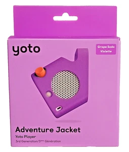 Yoto Adventure Jacket - Grape Soda Violette Purple - For Yoto Player (3rd Gen) - Picture 1 of 4