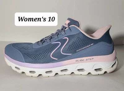 Zapatos Skechers sin cordones deslizables paso pizarra zapatos para mujer talla 10 usados en excelente estado Foto 1 de 4