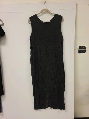 Vestido Granero Negro Vestido Sin Mangas Maxi XL Mujer Carrera Fiesta Cóctel Noche Foto 1 de 4