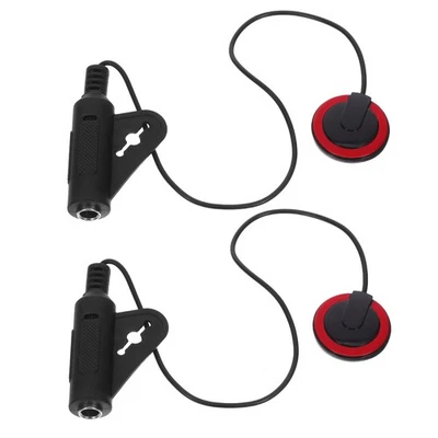  2 Pcs Transducer Pickup Violin Instrument Contact Microphone Guitar Soundhole - Image 1 of 4
