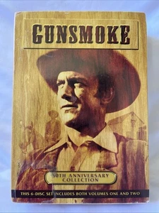 Gunsmoke: 50th Anniversary Collection Volumes 1 & 2 (DVD) Brand New Sealed - Picture 1 of 3