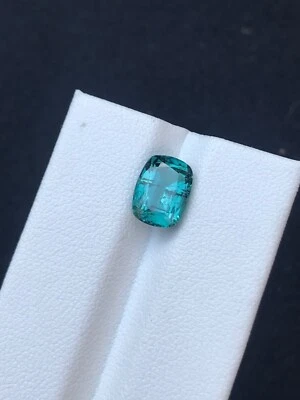 3.3ct Natural Tourmaline Excellent Lagoon color and Luster from Afghanistan - Image 1 of 4