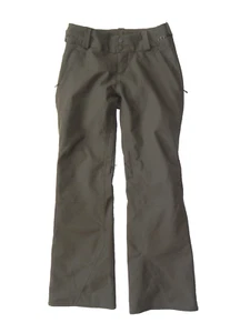 HOLDEN Brown Warm WATERPROOF MEMBRANE SNOW PANTS Winter Ski Snowboard Women's S - Picture 1 of 9