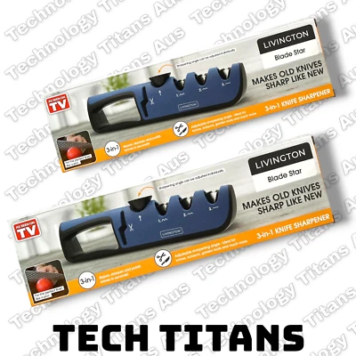 Livington Blade Star 2 PACK * High Quality Precision Knife Sharpener*Scissors* - image 1 of 3