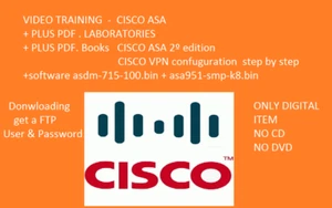CISCO ASA training VIDEO + books + software - Picture 1 of 3