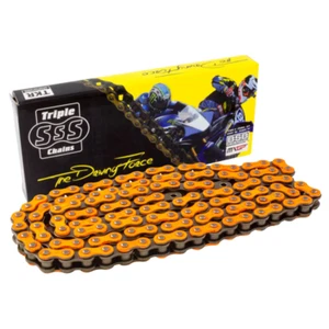 Triple S Estándar Naranja Cadena 420-112 Enlace - Imagen 1 de 1