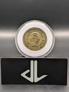 1997 Mint Collection Pinnacle Dan Marino QB Club Limited Edition Coin Dolphins - Picture 1 of 2