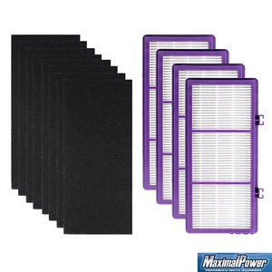 Replacement HEPA D Filter for Holmes AER1 HAPF300/HAP30 (4 PK + 8 Carbon Sheets) - Picture 1 of 9