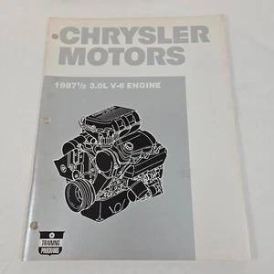1987½ Chrysler Motors 3.0L V6 Engine Training Reference Manual - Bild 1 von 7