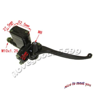 Front Right Brake Master Cylinder For Gy6 50-250cc Moped Scooter ATV Quad Motor - Picture 1 of 6