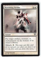 Banishing Stroke *PLAYSET* Magic MtG x4 Avacyn Restored SP