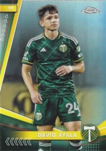 Tarjetas refractor cromadas base de fútbol de las Grandes Ligas Topps 2024 (98-100) - MLS - Imagen 1 de 4