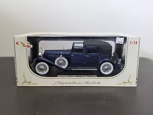 Signature Models Blue 1930 Packard Lebaron 1/18 Scale - Picture 1 of 8