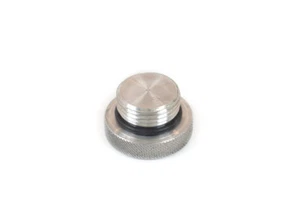 Canton 23-460N Adapter Fitting Aluminum O-Ring Knurled Port Cap -12 AN - Picture 1 of 1