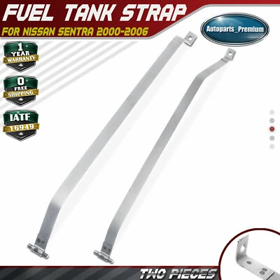 Комплект из 2 ремней топливного бака для седана Nissan Sentra 2000 2001 2002-2006 годов выпуска 174065M000 - Изображение 1 из 4