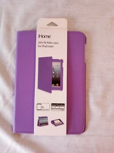 iPad Air Mimi Slim Fit Folio Ledertasche Ständer Schutzhülle Lila - Bild 1 von 4
