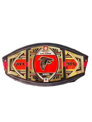 Atlanta Falcons Championship Belt – Custom Replica – Adult Size – 2mm Brass Meta - Image 1 of 4