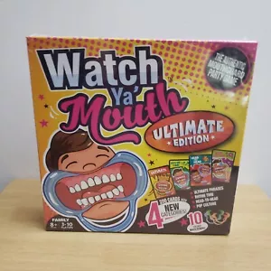 Watch Ya' Mouth Ultimate Edition Party Game 8yrs 4-10 players NEW Sealed - Picture 1 of 2