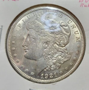 1921-P Morgan Silver Dollar Philadelphia Mint Uncirculated $1 #065 - Picture 1 of 2