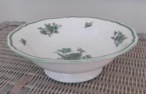 Rosenthal Chippendale Green Bloom 12" Round Footed Vegetable Serving Bowl - Picture 1 of 4