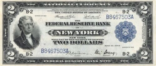 2 Dollars - U.S. Paper Money - Paper Money - Us - Obsolete