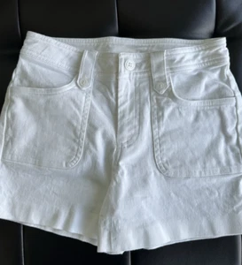 K.C. Parker Girls White Shorts size 10 - Picture 1 of 4