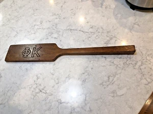 Rare 1932-36 Phi Kappa Fraternity Paddle Iowa State College Signed by 23 - Picture 1 of 15
