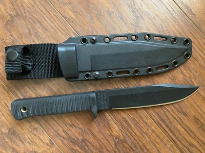 Cuchillo de supervivencia/caza Cold Steel SRK carbono V - nunca usado Foto 1 de 4