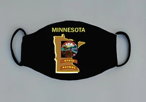 Minnesota State Patrol Reusable Face Mask Trooper Police Sheriff Deputy LEO MN - Picture 1 of 4
