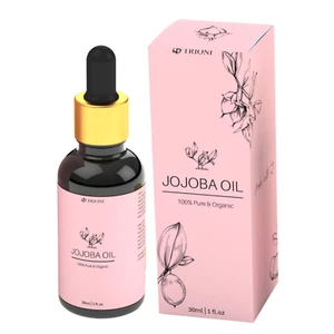 Aceite de Jojoba TRIONI 100% Puro con Vitamina E 30ml - Natural y Prensado en Frío - Imagen 1 de 8