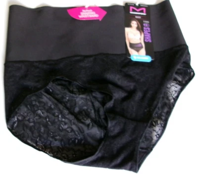Maidenform Cool Comfort Firme Control Modelador Calzoncillo Negro Talla Pequeña Estilo DM0051 Foto 1 de 2