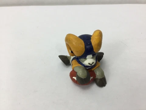 Vintage 1983 NFL Huddles Los Angeles Rams 2" PVC Mascot Figure Loose Cover