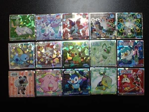 Pokemon Wafer Promo Holo Sticker x15 Gardevoir Chansey etc #4685 - Picture 1 of 16